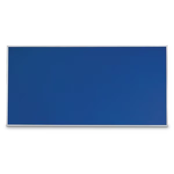 Corkboard, Fabric, Blk/Surf, 2 Door, 48x36, UNITED VISUAL PRODUCTS, Mfr# UV303-BLACK-SURF